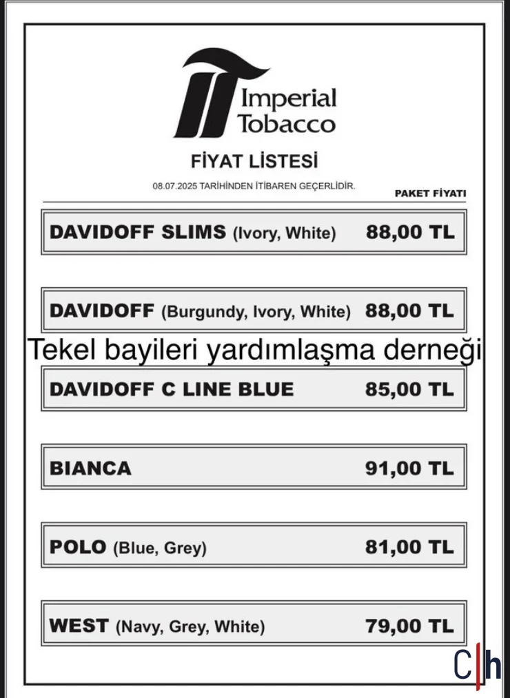 25 07 07 Imperial Tobacco Erol Dundar