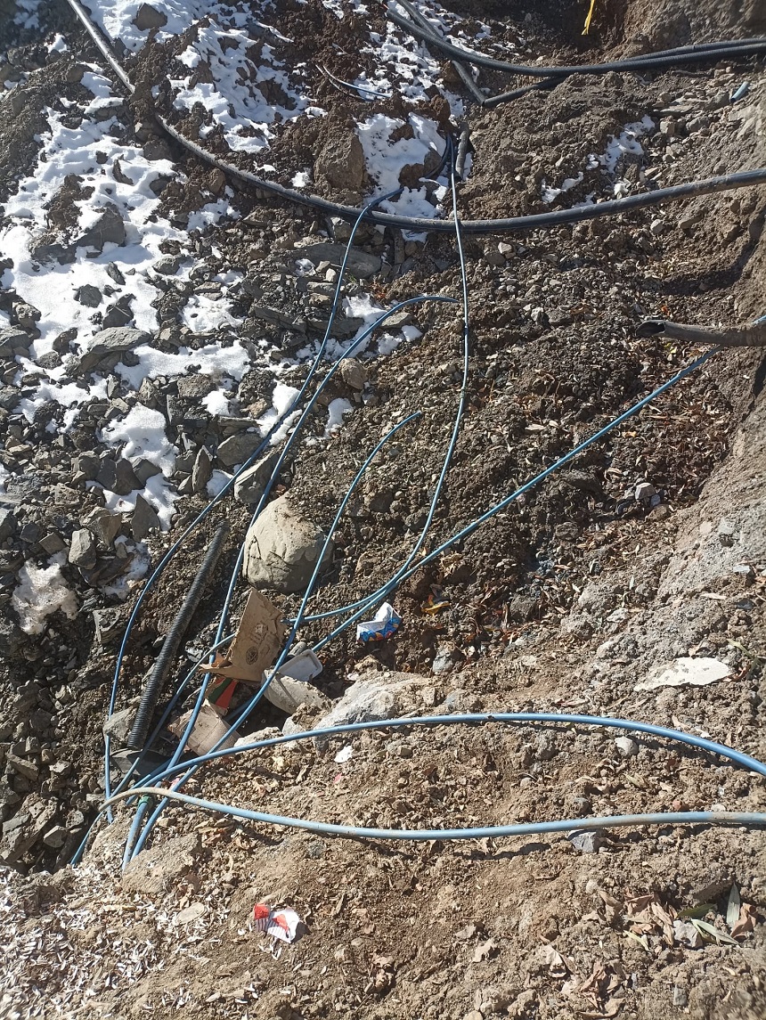 Borular Toprak Üstü