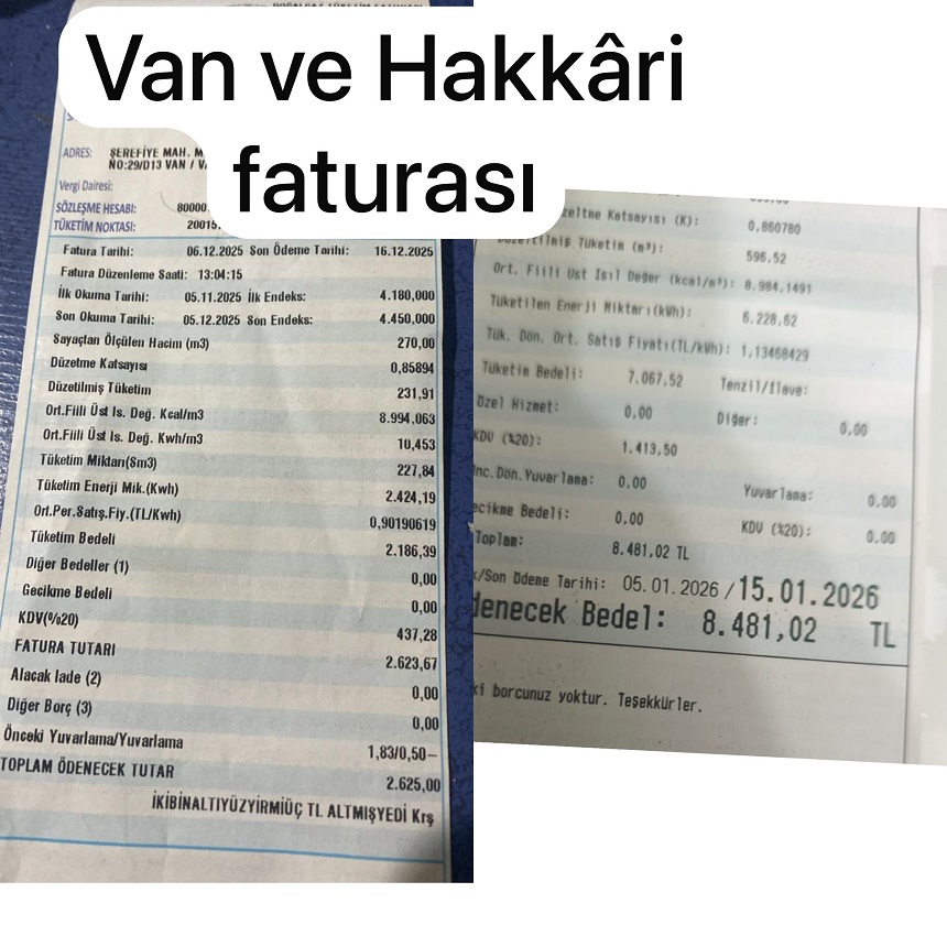 Doğalgaz Faturası Colemerghaber