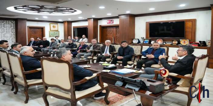 Kurum Mudurlerinden Vali Ali Celike Veda Ziyareti Cumhurbaskanligi Kararnamesi Ile Icisler 1