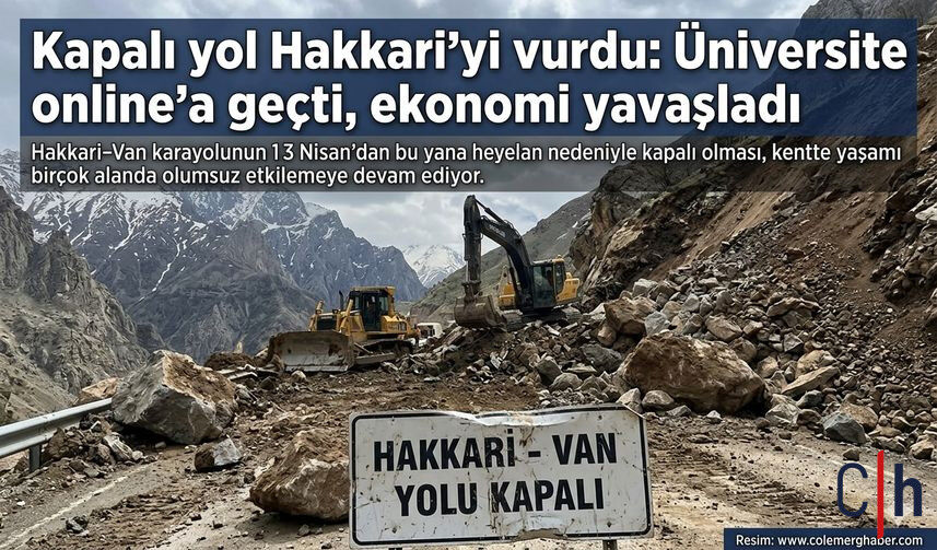 Kapalı Yol Hakkari Ünversiesi