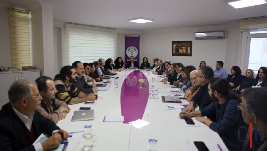DEM Parti yeni MYK'si belirlendi