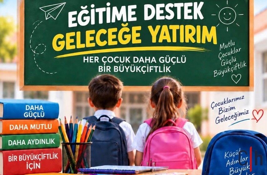Büyükçiftlik Belediyesinden eğitime anlamlı destek