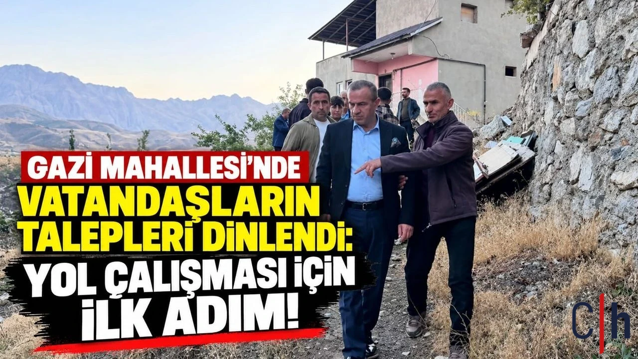 Gazi Mahallesi’nde Vatandaşların Talepleri Dinlendi