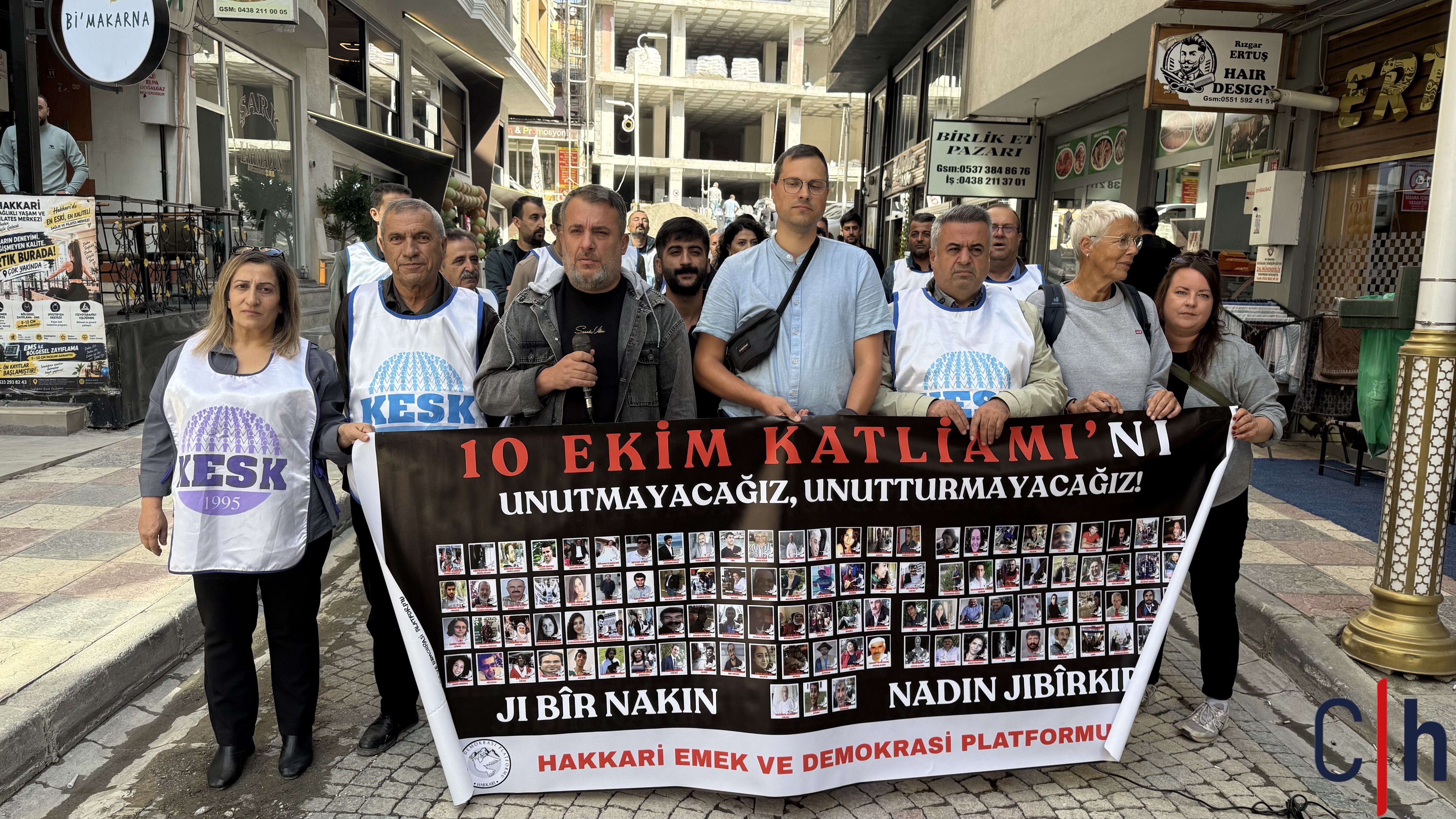 Hakkari’deki STK’lardan: 10 Ekim Katliamı’nın 11’inci yılında adalet çağrısı
