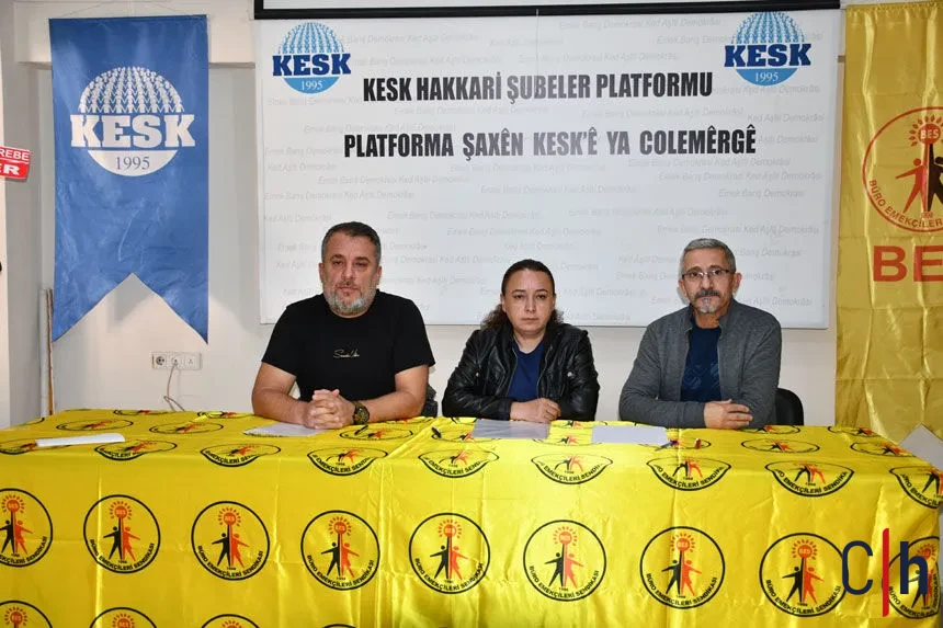 BES Hakkari Şubesi kongreye gitti