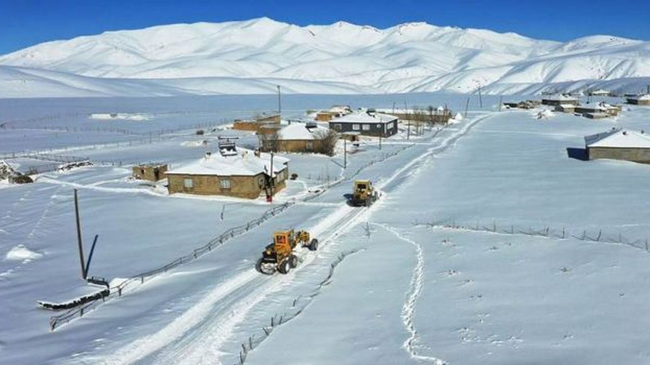 Van, Muş ve Bitlis'te 54 mahalle ve köye ulaşılamıyor