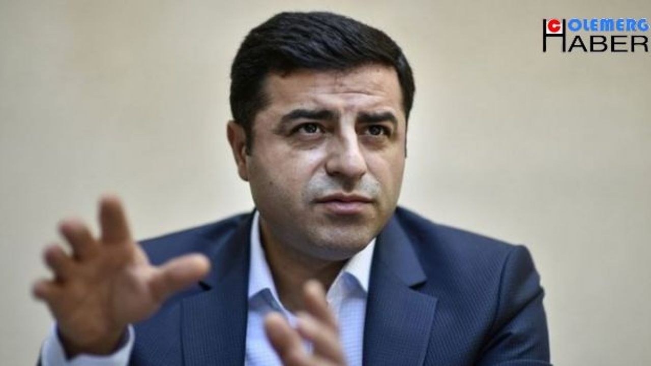 Demirtaş: Devlet şu an MHP’dir, küçük ortağı AKP’dir