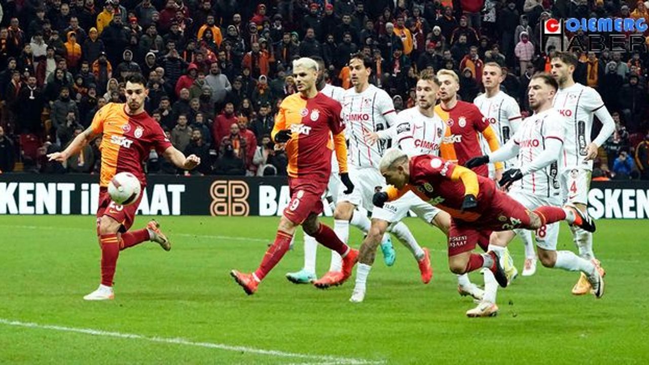 Mac sonu.. ÖZET izle.. Galatasaray Gaziantep FK karşılaşması 2-1