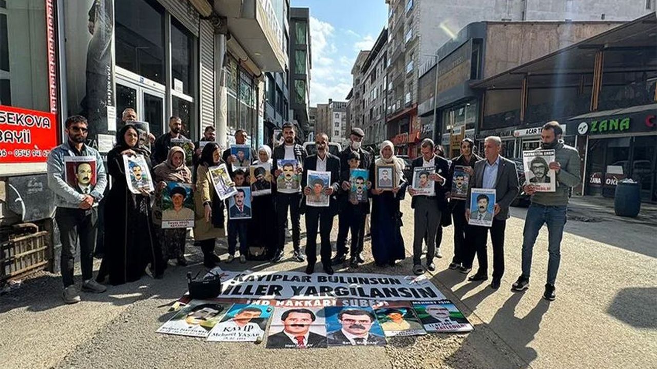 Hakkari'de 198. Hafta: Kayıplar İçin Adalet Talebi Sürüyor