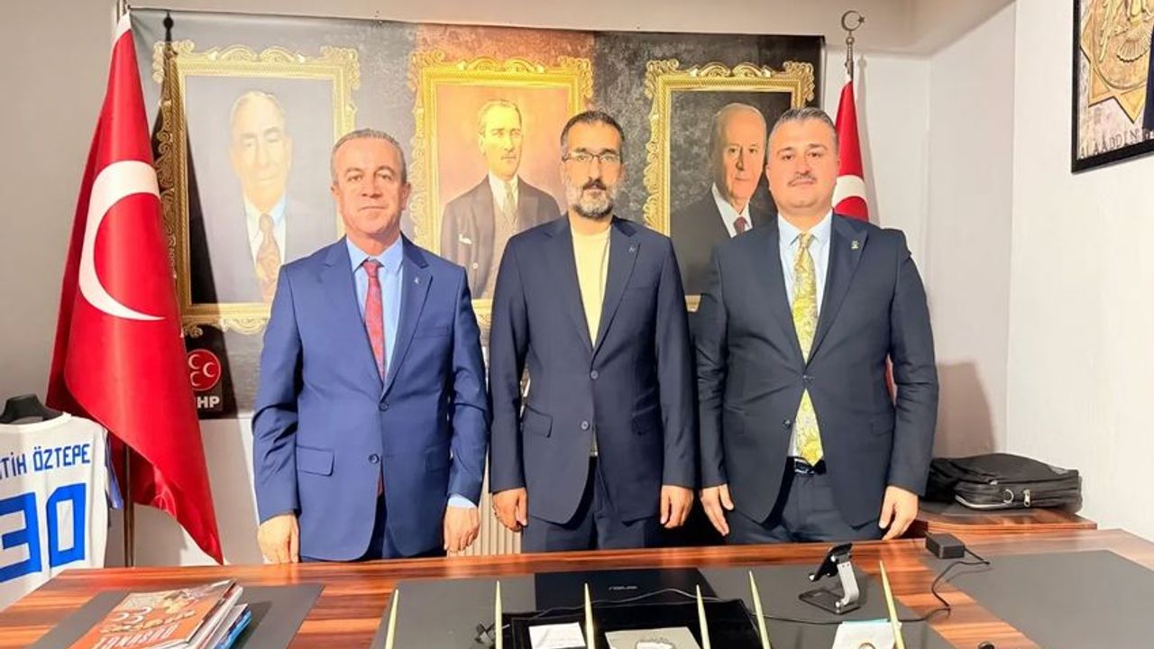 AK Parti İl Başkanı Zeydin Kaya’dan Cumhur İttifakı Ortaklarına Ziyaret