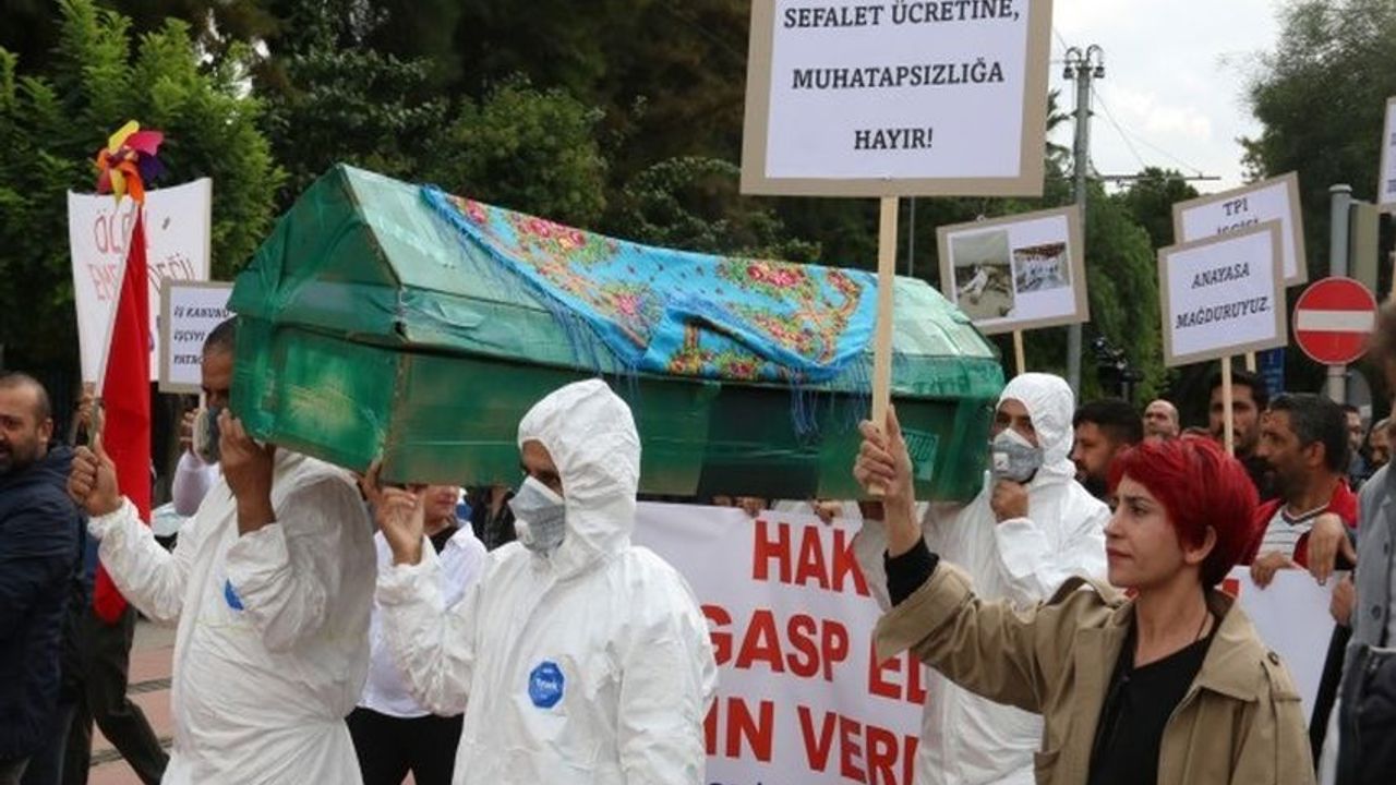 TPİ İşçileri Hakları İçin Yürüdü: “Hakkımızı Çalan Her Kimse, Hesap Soracağız”