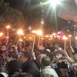 Wan'da özgürlük mücadelesinde yaşamını yitirenler için meşaleli yürüyüş