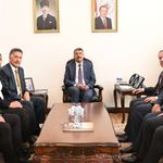 AK Parti Hakkâri Heyetinden Bakan Yardımcısı Ali Çelik'e Ziyaret