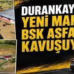 Durankaya’da Yeni Mahalle BSK Asfaltla Yenileniyor