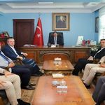 Başkan Kaya’dan Kaymakam Erdoğan’a Hayırlı Olsun Ziyareti