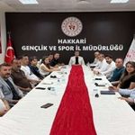 Hakkâri Gençlik ve Spor’da Yeni Dönem Planlaması Masaya Yatırıldı