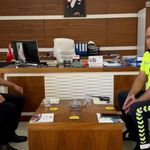 Trafik Şube Müdürü İncesu'dan Anlamlı Ziyaret