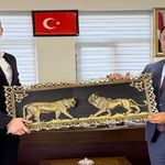Başsavcı Temizyürek ve Başkan Tarkan’dan Büyükçiftlik Belediyesi’ne ziyaret