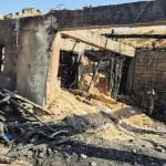 Yüksekova Sanayi Sitesi’nde Yangın