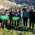 Cilo Sat Gölleri’nde dikkat çeken farkındalık çalışması
