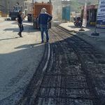 Hakkari'de eski asfalt kaldırma çalışmaları sürüyor