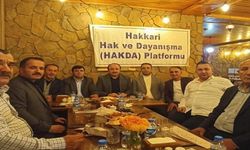 Hakkâri Hak ve Dayanışma Platformu dönem toplantısı