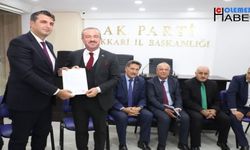 Adem Çatal AK Parti'den Hakkari Belediye başkanlığı aday adayı oldu