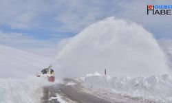 Hakkari'de 75 yerleşim yolunda karla mücadele