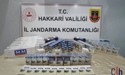 Hakkari'de çok sayıda gümrük kaçağı sigara yakalandı