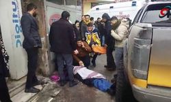 Hakkari'de başına buz kütlesi düşen kadın yaralandı