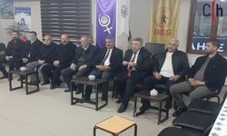 CHP Hakkari Adayı Cüneyt Özbek KESK'i ziyaret etti