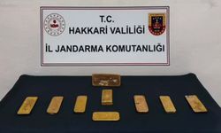 Hakkari'de 14 kilo 700 gram kaçak külçe altın ele geçirildi