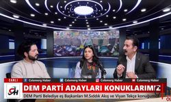 DEM Parti Hakkari Eşbaşkanları Colemérg Haber'e Konuk oldu