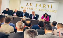 Hakkari AK Parti, Seçim Sonuçlarını Değerlendirdi