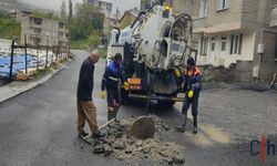 Hakkari'de 10 Farklı Kanalizasyon Sorunu Çözüldü