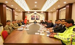 Hakkari Valisi Ali Çelik'in Asayiş Toplantısı