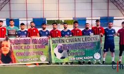 Hakkari'deki Gülistan Doku Futbol Turnuvası'nın Galibi Belli Oldu