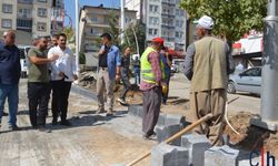 Mahmutoğlu, kentteki hizmet alanlarını denetledi