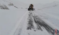 Hakkari Yüksekova’da Erken Gelen Karla Mücadele