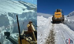 Hakkari'de Kar Yüksekliği 1 Metreyi Aştı: Yol Açma Çalışmaları Sürüyor