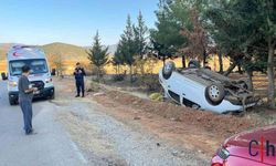 Otomobil Takla Attı, Yaralılar Hastaneye Sevk Edildi