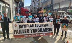 İHD Hakkari Şubesi ve Kayıp Yakınları, İslam Terkoğlu İçin Adalet İstedi