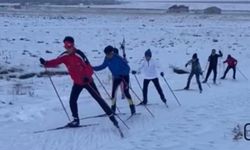 Yüksekova’da Kayaklı Koşu Hazırlıkları Hız Kesmeden Devam Ediyor