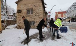 Hakkari Çukurca’da Karla Mücadele Çalışmaları Devam Ediyor