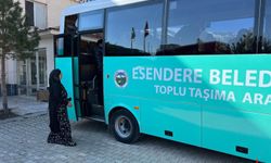 Esendere Belediyesi ücretsiz ulaşım hizmetini sürdürüyor