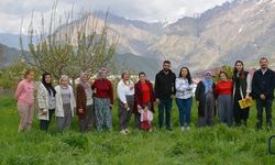 Hakkari'de kadın üreticilere safran yetiştiriciliği eğitimi