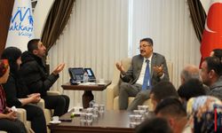 Hayali Gerçek Oldu: Ömer, Vali Çelik ile Kahve İçti