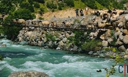 Hakkari’de Köylülerin Zorlu Yayla Yürüyüşü Başladı