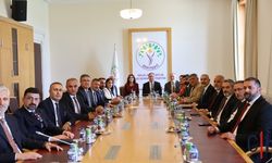 Hakkari Barosu Dahil 16 Baro Başkanları DEM Parti İle Görüştü